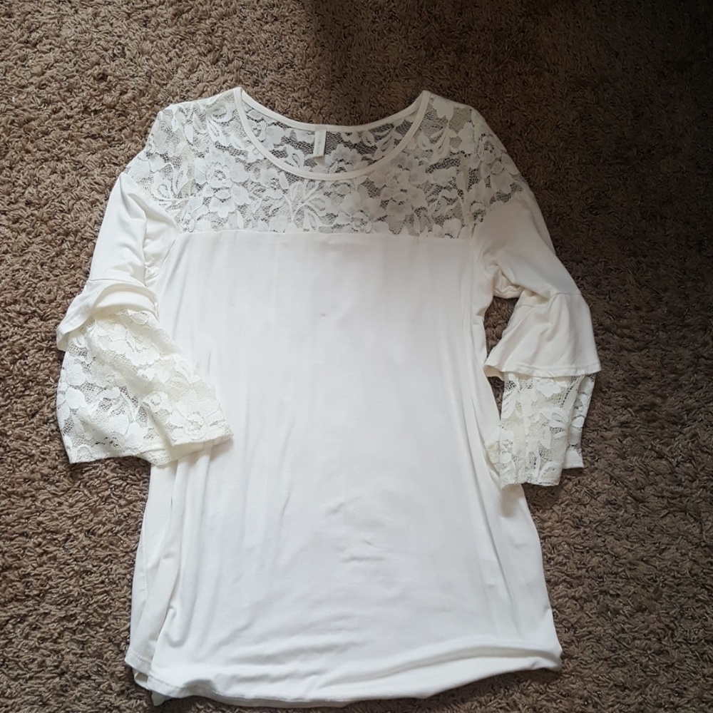 Pink Blush maternity top